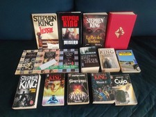 LOT DE 15 LIVRES STEPHEN KING