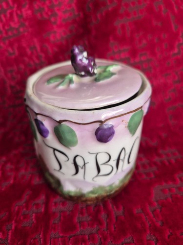 Pot tabac biscuit - à, en