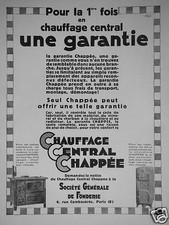 PUBLICITÉ DE PRESSE 1930