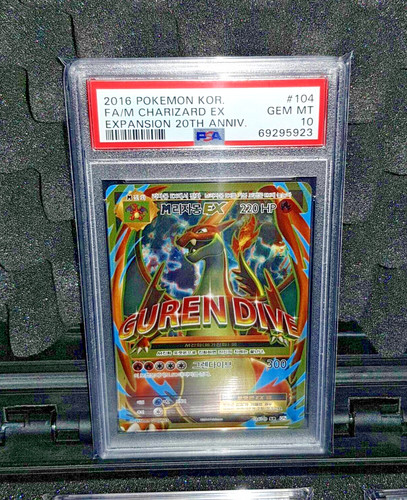 Carte pokemon psa charizard - carte, 10