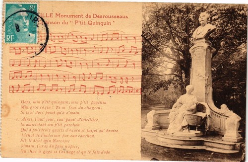 Cpa lille monument - lille,