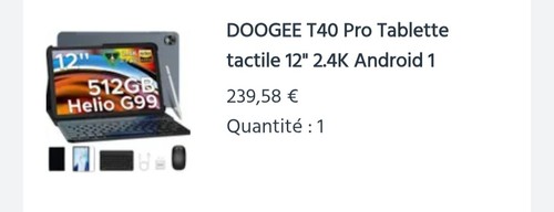 Tablette tactile pro - tablette,