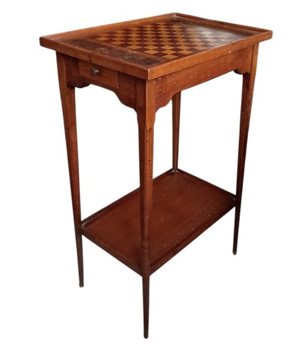 Ancienne petite table jeux - table,