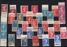 FRANCE TIMBRES AVEC PUBLICITES