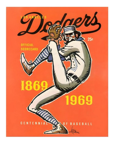 Art mural rétro baseball