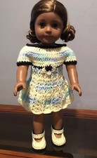 Handmade Crochet 18” Doll