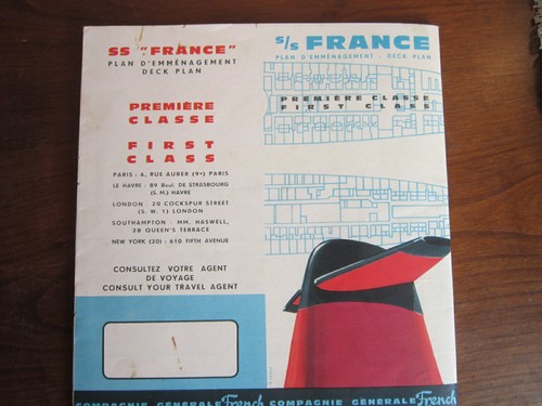 Publicite catalogue paquebot - publicite,