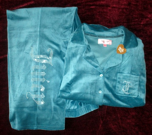 Nwt juicy couture teal - nwt, velour
