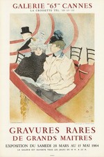 Henri de Toulouse-Lautrec, Affiche, Gravures rares de grands maitres