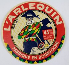 Etiquette ancienne de fromage