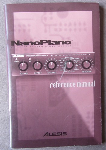 Original 1997 alesis nanopiano - alesis,