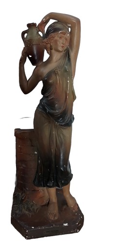 Statue femme samaritaine en - ,