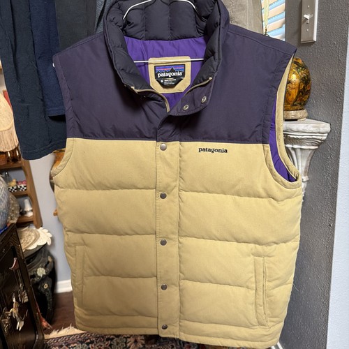 Patagonia down puffer vest - down,