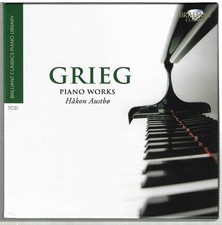 Coffret Brillant Classics 7 CD - Edvard Grieg Piano Music - Håkon Austbø