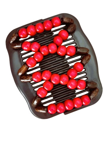 Peigne magique rouge pince - peigne,
