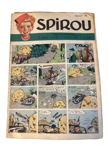 Ancienne revue spirou vintage - revue,