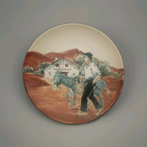 Assiette grès ciboure - assiette,