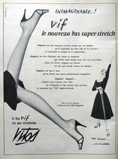 PUBLICITÉ DE PRESSE 1955 LE