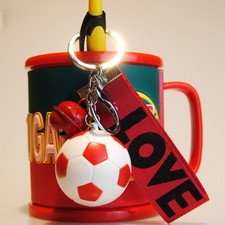  5 Pcs Accessoires Football Porte-clés De Keychains Fan Sport Sportiels