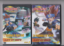 2 DVD BEYBLADE METAL FUSION vol 1 et 2 en français