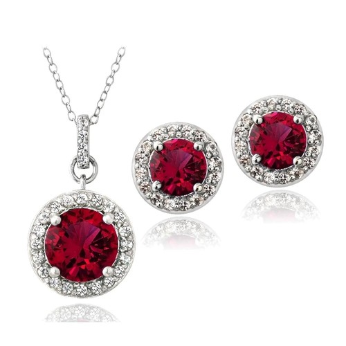 Parure collier boucles - collier, &