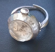 Montre-bague SEIKO vintage mécanique 17 rubis – ne fonctionne pas