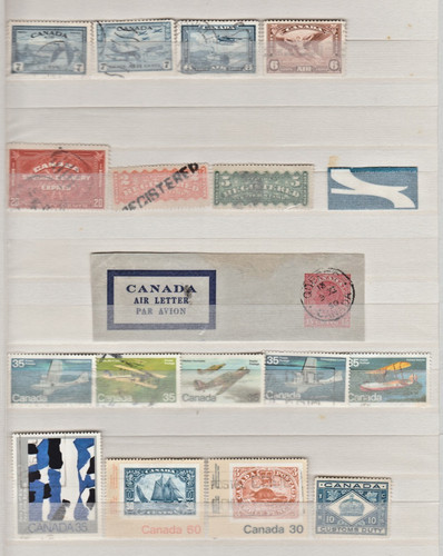 408 timbres poste canada lot - 408-,