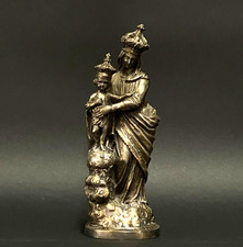 Ancien Statuette Vierge à
