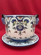 Grand Cache-pot Ancien Décor