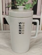 Krups Cafetière En Porcelaine Blanche