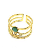 Bague bijoux femme pierre