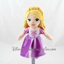 Poupée peluche princesse NICOTOY Disney Raiponce robe violette 22 cm (F3990)