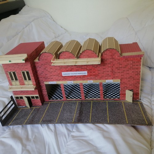 Diorama garage toutes - 1/43,