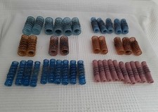 lot de 40 bigoudis vintage