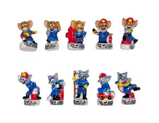 Série complète de 10 fèves