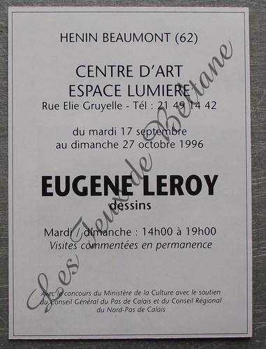 Publicité exposition eugene - publicité,