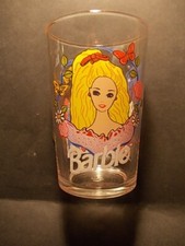 BARBIE poupée Mattel rare verre 1995 dessin animé moutarde enfant enfantina coll
