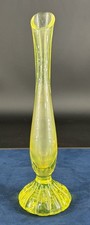 Vase soliflore verre uranium