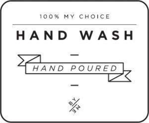 Mini hand wash decal - mini,