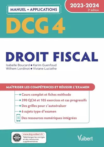 Dcg droit fiscal manuel - dcg, 4