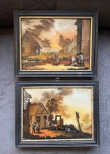 Paire de Tableau XVIII° -