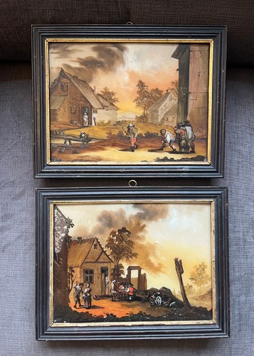 Paire tableau xviii - de, xviii°