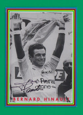 CYCLISME carte cycliste BERNARD HINAULT  Edition ALVAREZ