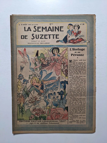 Semaine suzette 35 1947 - semaine,