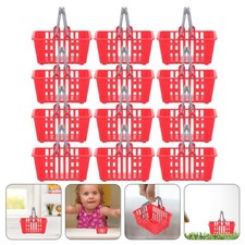 12 Pcs Shopping Basket Toys