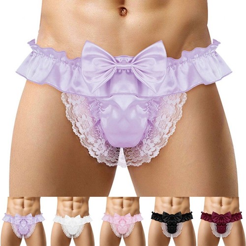 Sissy hommes lingerie satin - sissy,