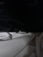 Radiateur électrique vertical façade en verre de la marque CAMPA noir 1600W 