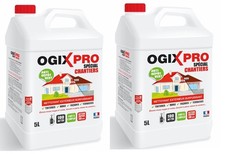 Lot 2 javel tous travaux spécial chantier nettoyant surface 9.6° 5L OGIX PRO