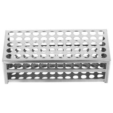  Tube A Essai Eprouvette Support De À En Acier Inoxydable Tubes Laboratoire