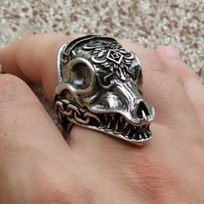 Bague Chevalière Days Gone Ring Diacre St. John Mongrels Morior Invictus en Zinc